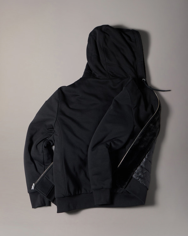 Moose Knuckles - M32MS600 - Classic Bunny Hoodie - MENS - Black - Detail10