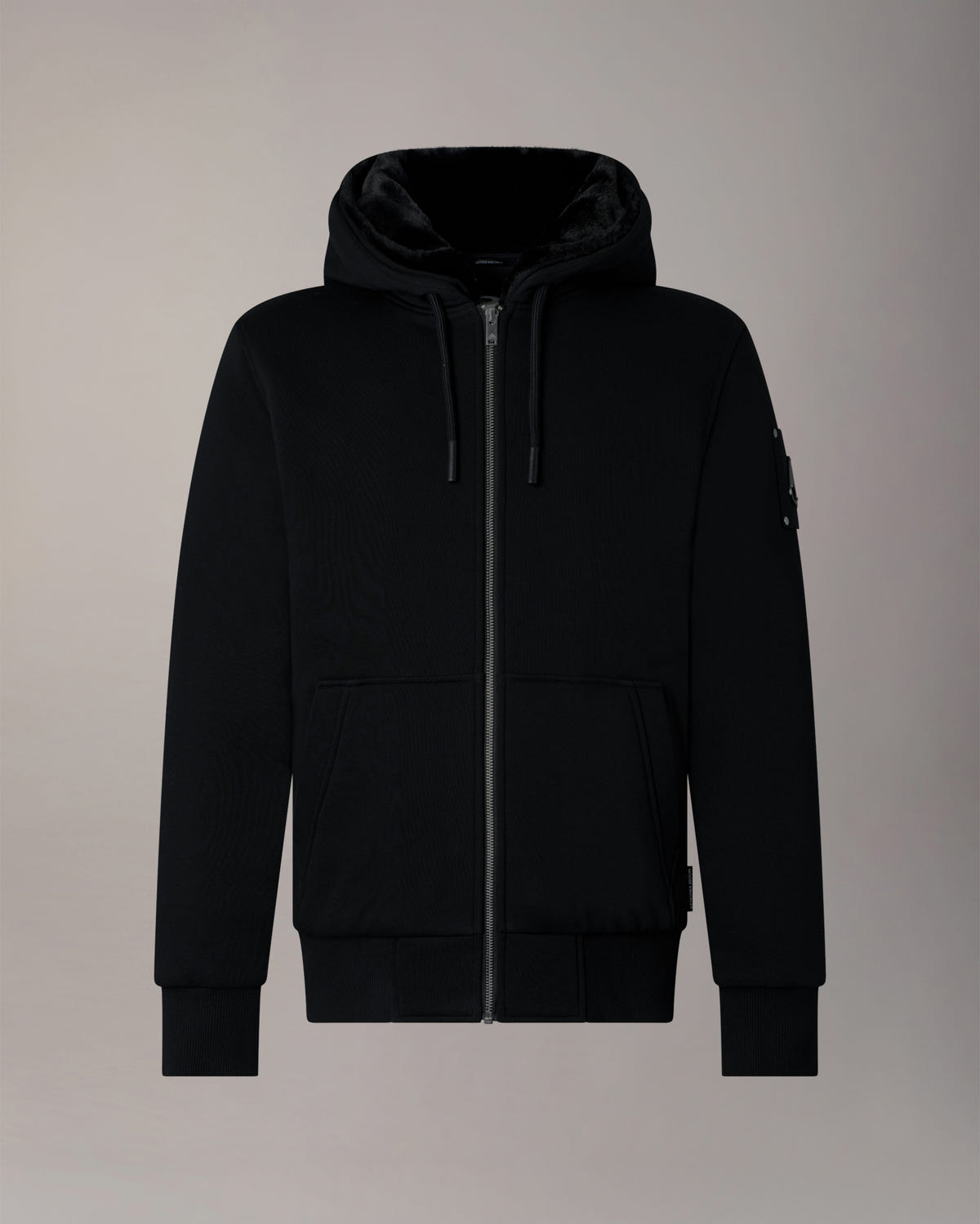 Moose Knuckles - M32MS600 - Classic Bunny Hoodie - MENS - Black - Detail8