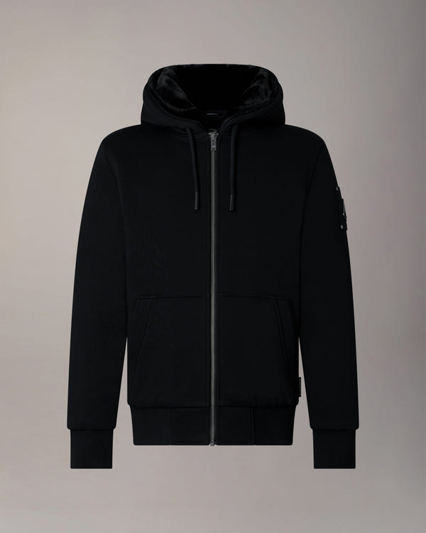 Moose Knuckles - M32MS600 - Classic Bunny Hoodie - MENS - Black - Detail8