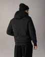 Moose Knuckles - M32MS600G - Gold Series Classic Bunny Hoodie - MENS - Black / Black Faux Fur - Back
