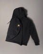 Moose Knuckles - M32MS600G - Gold Series Classic Bunny Hoodie - MENS - Black / Black Faux Fur - Detail10