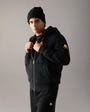 Moose Knuckles - M32MS600G - Gold Series Classic Bunny Hoodie - MENS - Black / Black Faux Fur - Front Category
