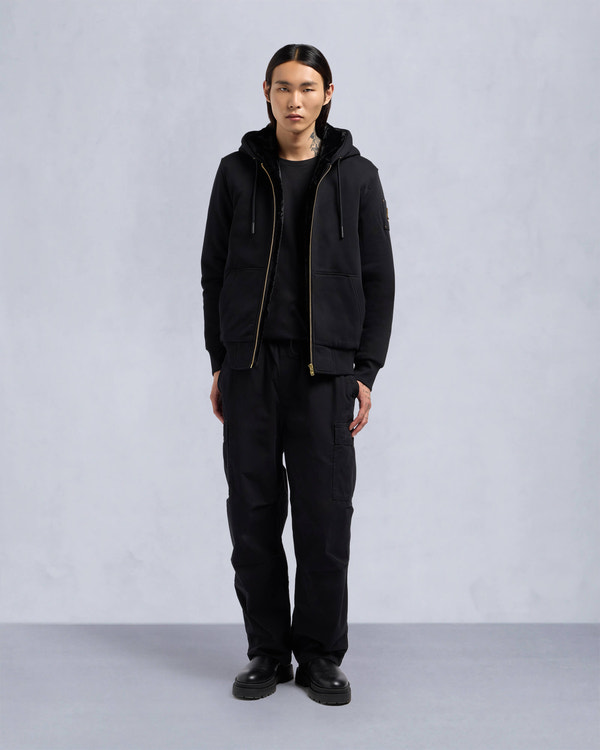 Moose Knuckles - M32MS600G - Linden Bunny - MENS - Black / Black Faux Fur - Front Category