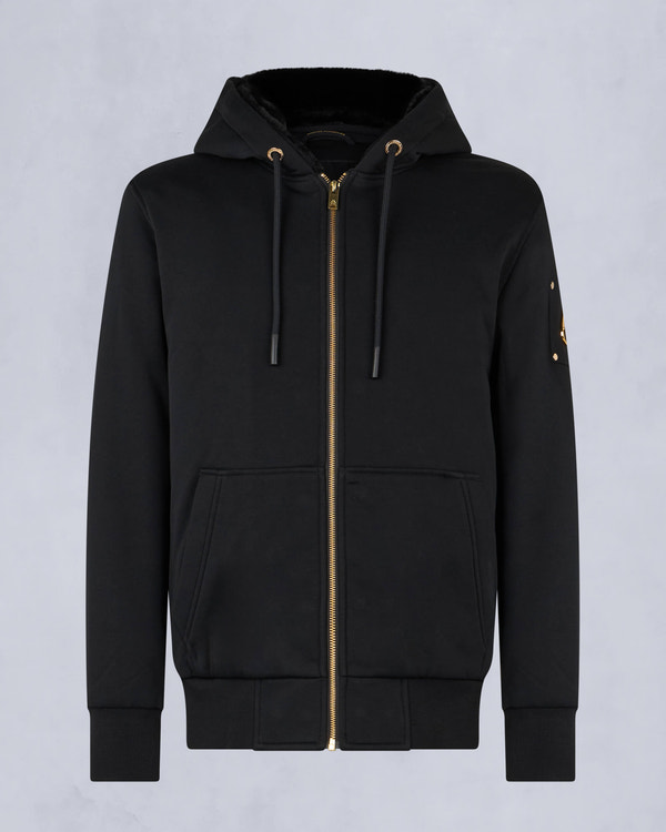 Moose Knuckles - M32MS600G - Linden Bunny - MENS - Black / Black Faux Fur - GM