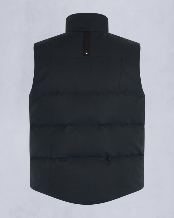 Moose Knuckles - M32MV474H1 - Montreal Tonal Vest  - MENS - Navy / rain - Detail2