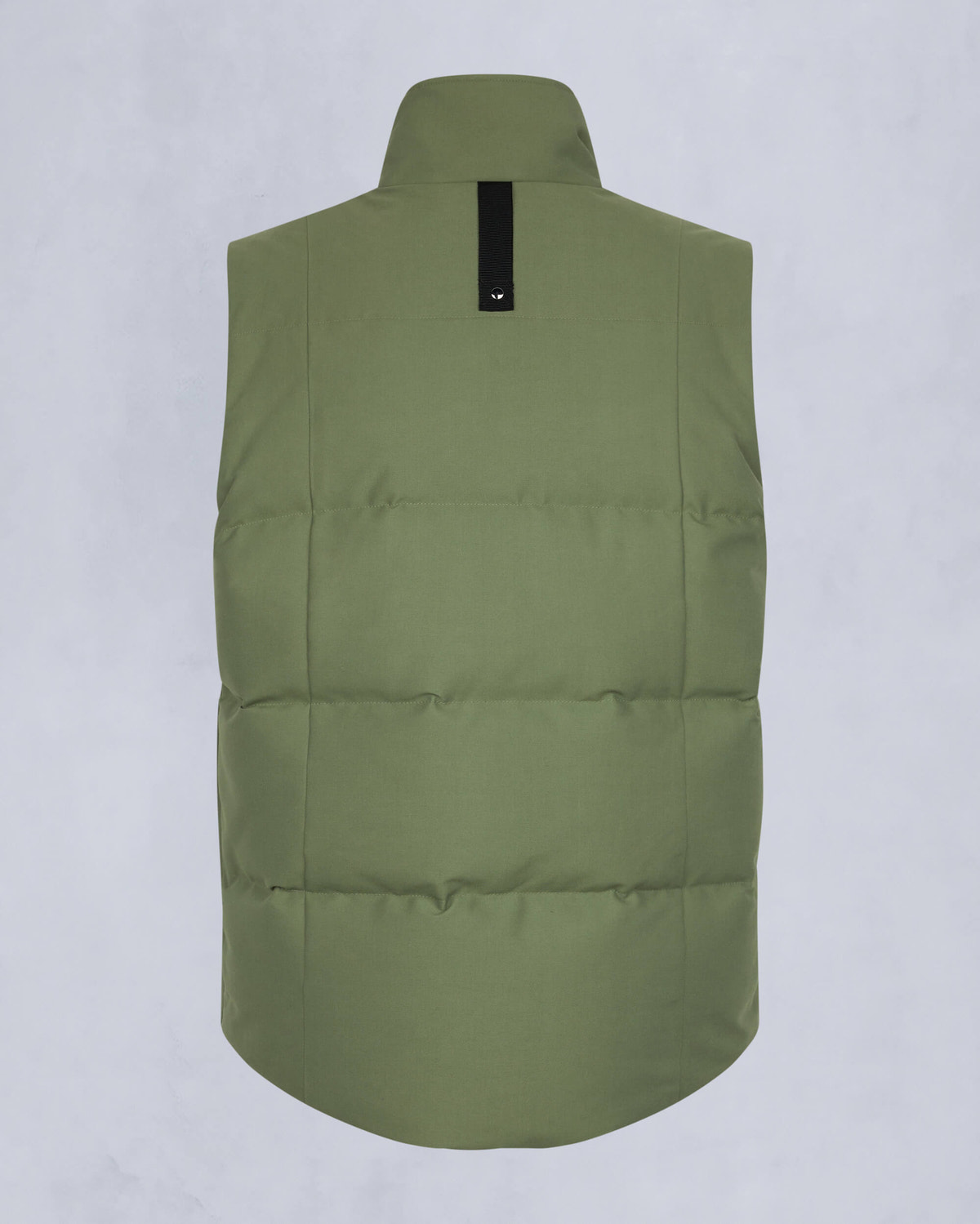 Moose Knuckles Mens Montreal Tonal Vest  KELP W/TANNED M32MV474H1 Detail2