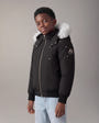 Moose Knuckles - M32UB035S - Kids Original Down Bomber Jacket - KIDS - Black / Natural Shearling - Front Category