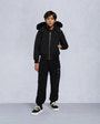 Moose Knuckles - M32UB035S - Kids Unisex Original Bomber  - KIDS - Black / Natural Shearling - Front Category
