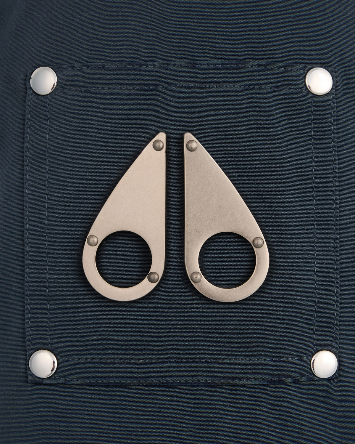 Moose Knuckles - M32UB035S - Kids Unisex Original Shearling Trim Bomber  - KIDS - Navy / Natural Shearling - Detail1