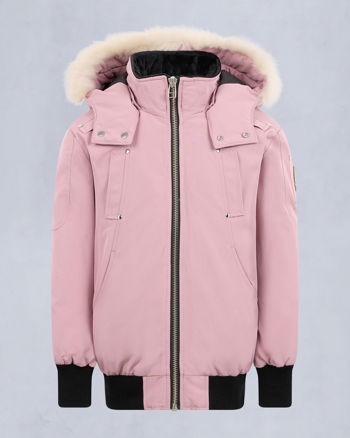 Moose Knuckles - M32UB035S - Kids Unisex Original Shearling Trim Bomber  - KIDS -  - Front Category