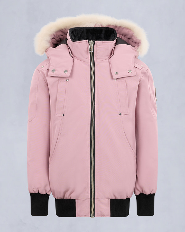 Moose Knuckles - M32UB035S - Kids Unisex Original Shearling Trim Bomber  - KIDS -  - Front Category