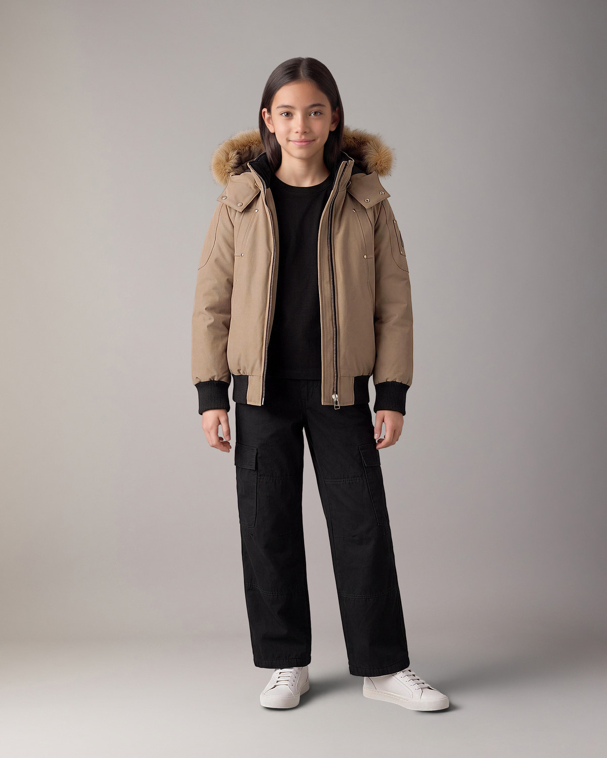 Moose Knuckles - M32UB035S - Kids Original Down Bomber Jacket - KIDS -  - Detail5