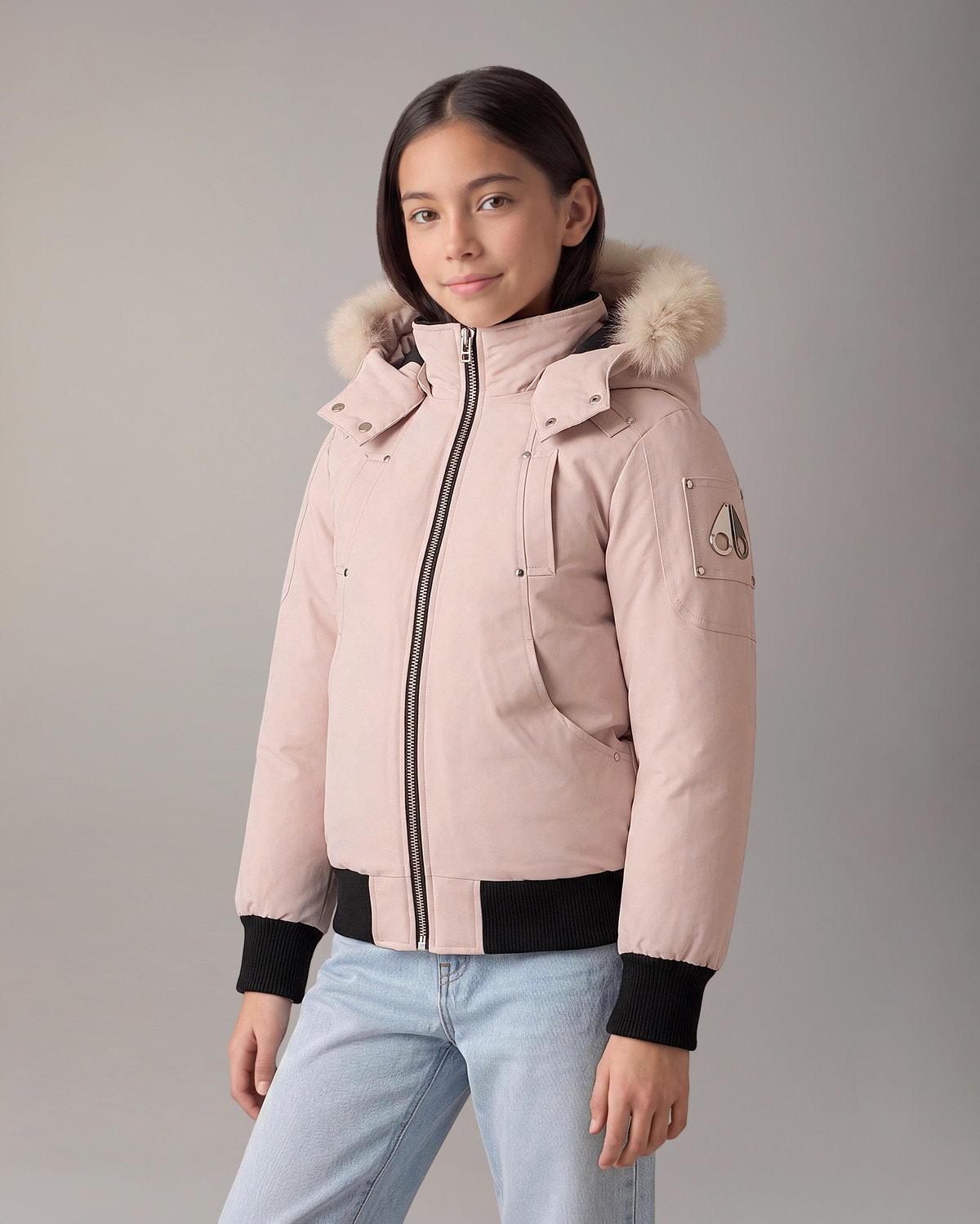 Moose Knuckles - M32UB035S - Kids Original Down Bomber Jacket - KIDS -  - Detail1