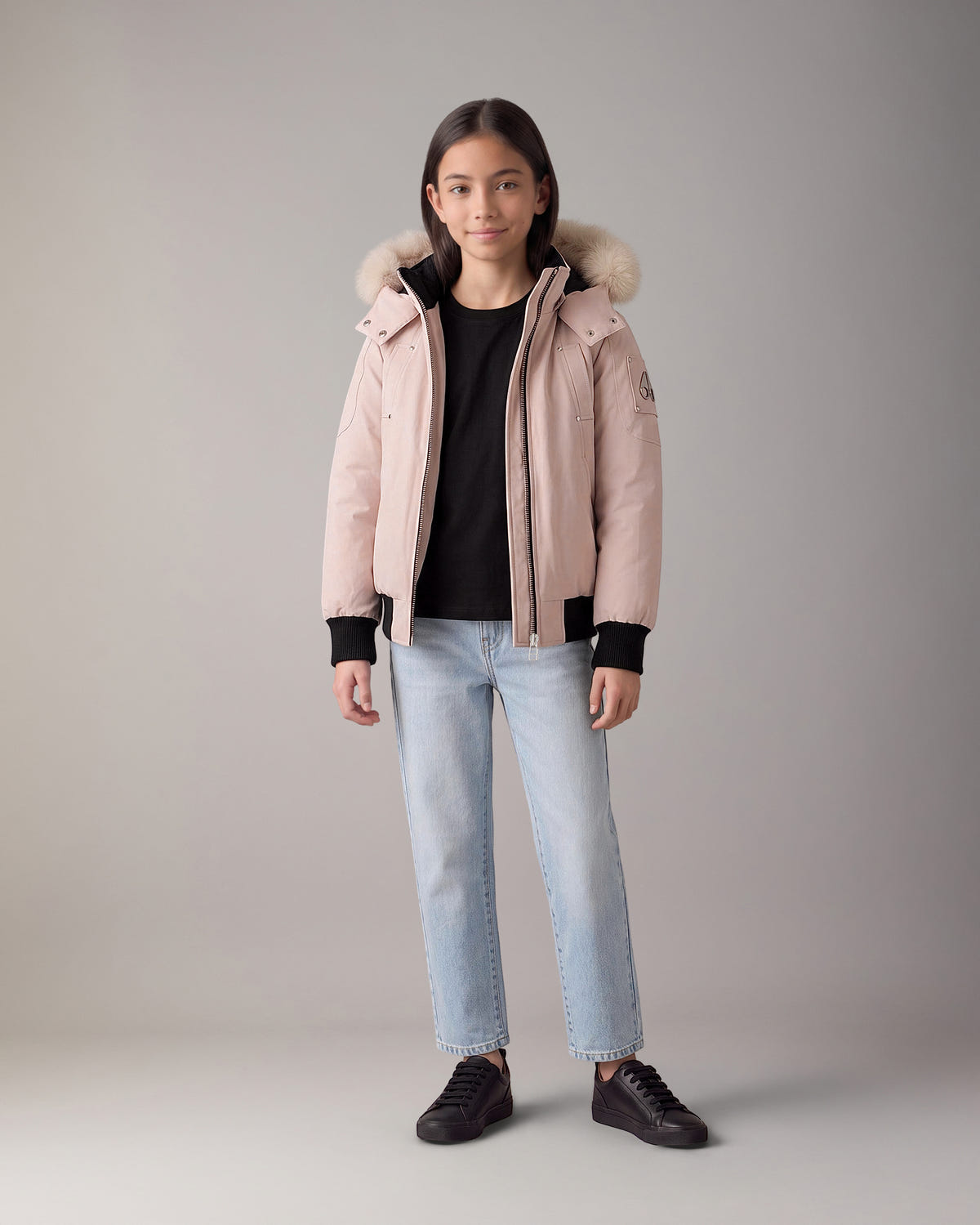 Moose Knuckles - M32UB035S - Kids Original Down Bomber Jacket - KIDS -  - Detail5