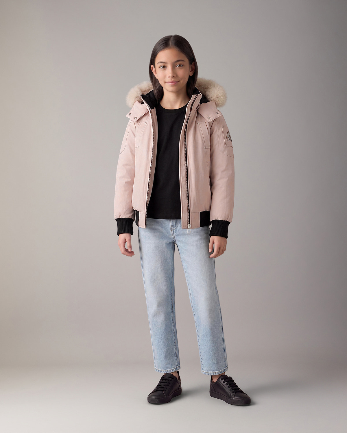 Moose Knuckles - M32UB035S - Kids Original Down Bomber Jacket - KIDS -  - Detail5