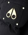 Moose Knuckles - M32UJ193GS - Kids Gold Series Unisex Shearling 3Q Jacket - KIDS - Black / Black Shearling - Detail1