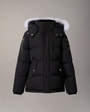 Moose Knuckles - M32UJ193S - Kids Original Down 3Q Jacket - KIDS - Black / Natural Shearling - Detail8