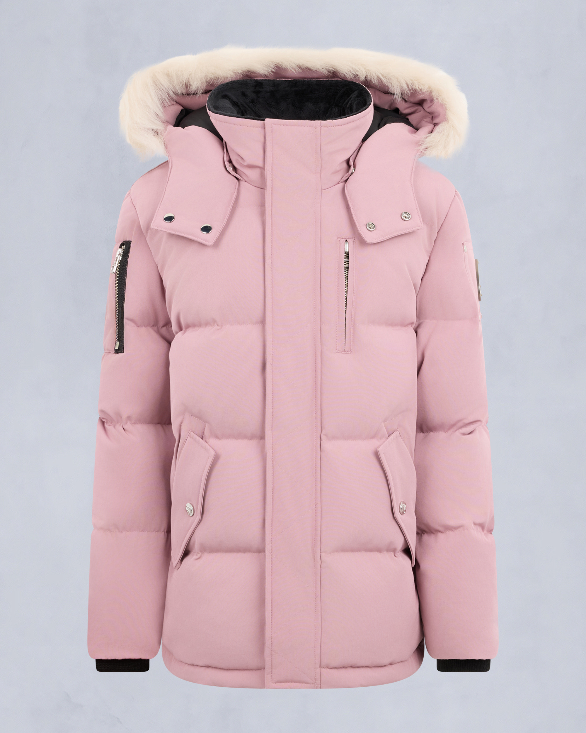 Moose Knuckles - M32UJ193S - Kids Unisex Original Shearling Trim 3Q Jacket - KIDS -  - Front Category