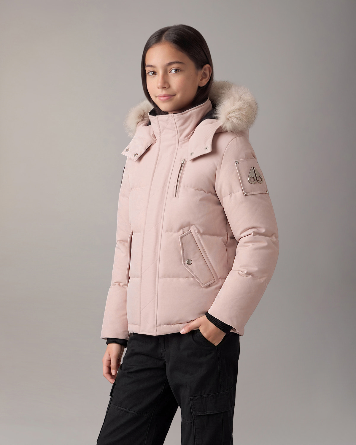 Moose Knuckles - M32UJ193S - Kids Original Down 3Q Jacket - KIDS -  - Detail1