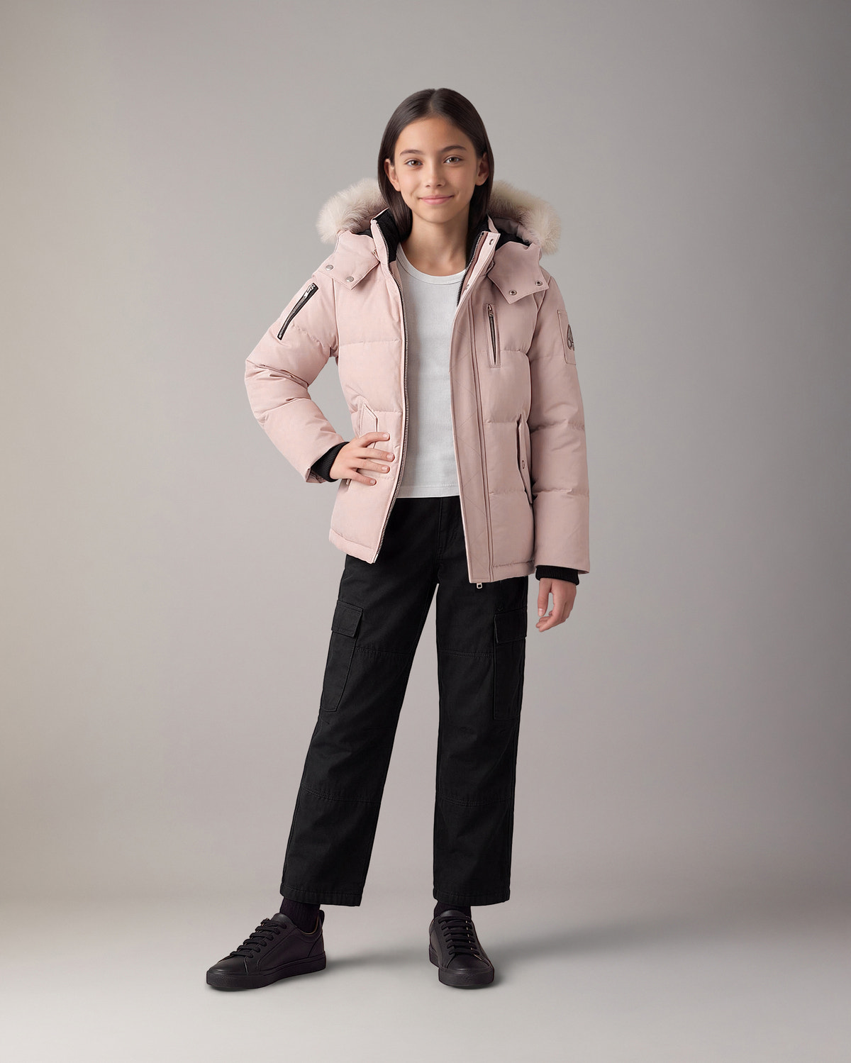 Moose Knuckles - M32UJ193S - Kids Original Down 3Q Jacket - KIDS -  - Detail5