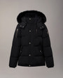 Moose Knuckles - M32UJ193S - Kids Original Down 3Q Jacket - KIDS - Black / Black Shearling - Detail8