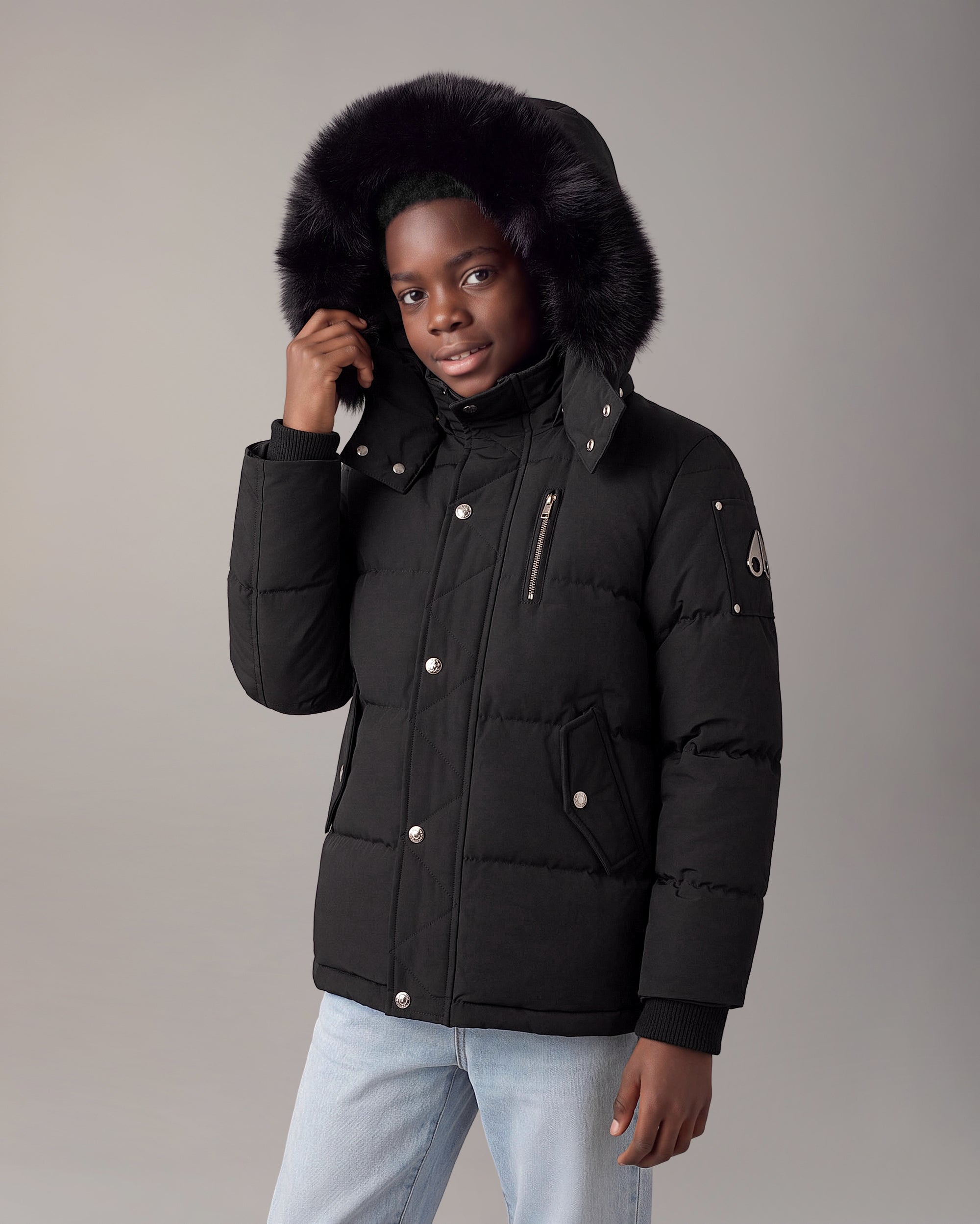 Kids Heavyweight Down Jackets | Moose Knuckles UK