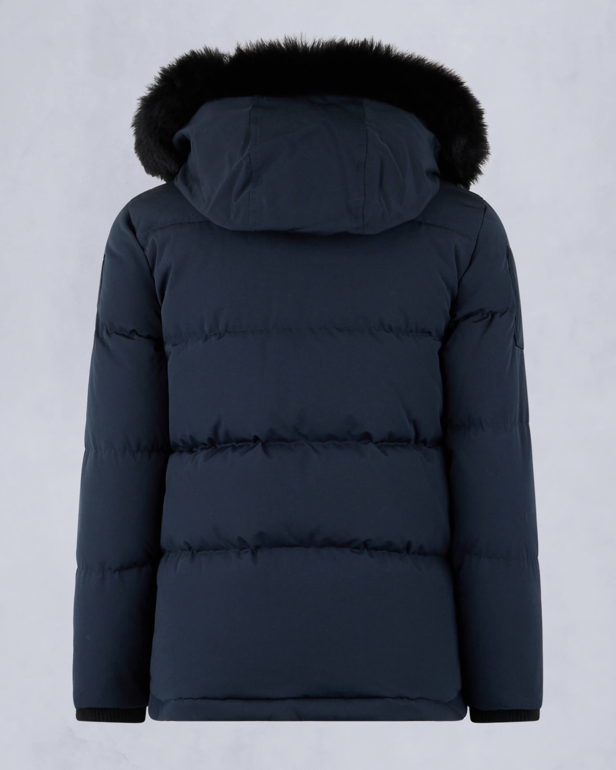 Moose Knuckles - M32UJ193S - Kids Unisex Original Shearling 3Q Jacket - KIDS - Navy / Black Shearling - Detail2