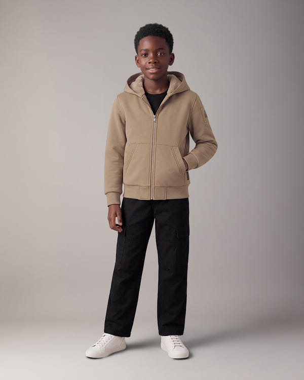 Moose Knuckles - M32US661 - Kids Classic Bunny Hoodie - KIDS -  - Front