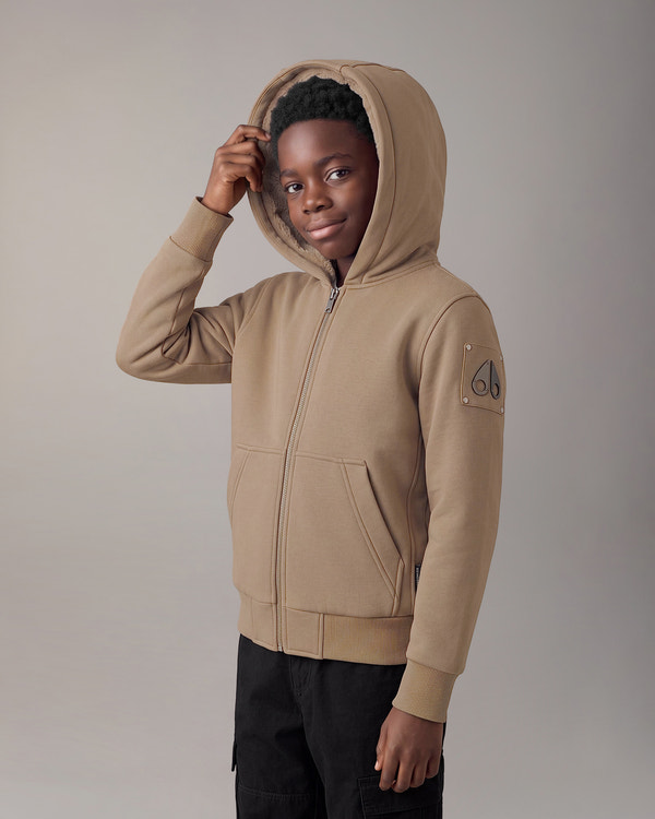 Moose Knuckles - M32US661 - Kids Classic Bunny Hoodie - KIDS -  - Front Category
