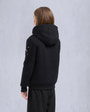 Moose Knuckles - M32US661 - Classic Bunny - KIDS - Black / White Faux Fur - Back