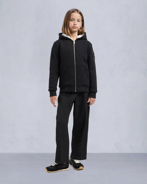 Moose Knuckles - M32US661 - Classic Bunny - KIDS - Black / White Faux Fur - Front Category