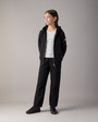 Moose Knuckles - M32US661 - Kids Classic Bunny Hoodie - KIDS - Black / Shiny Black - Detail5