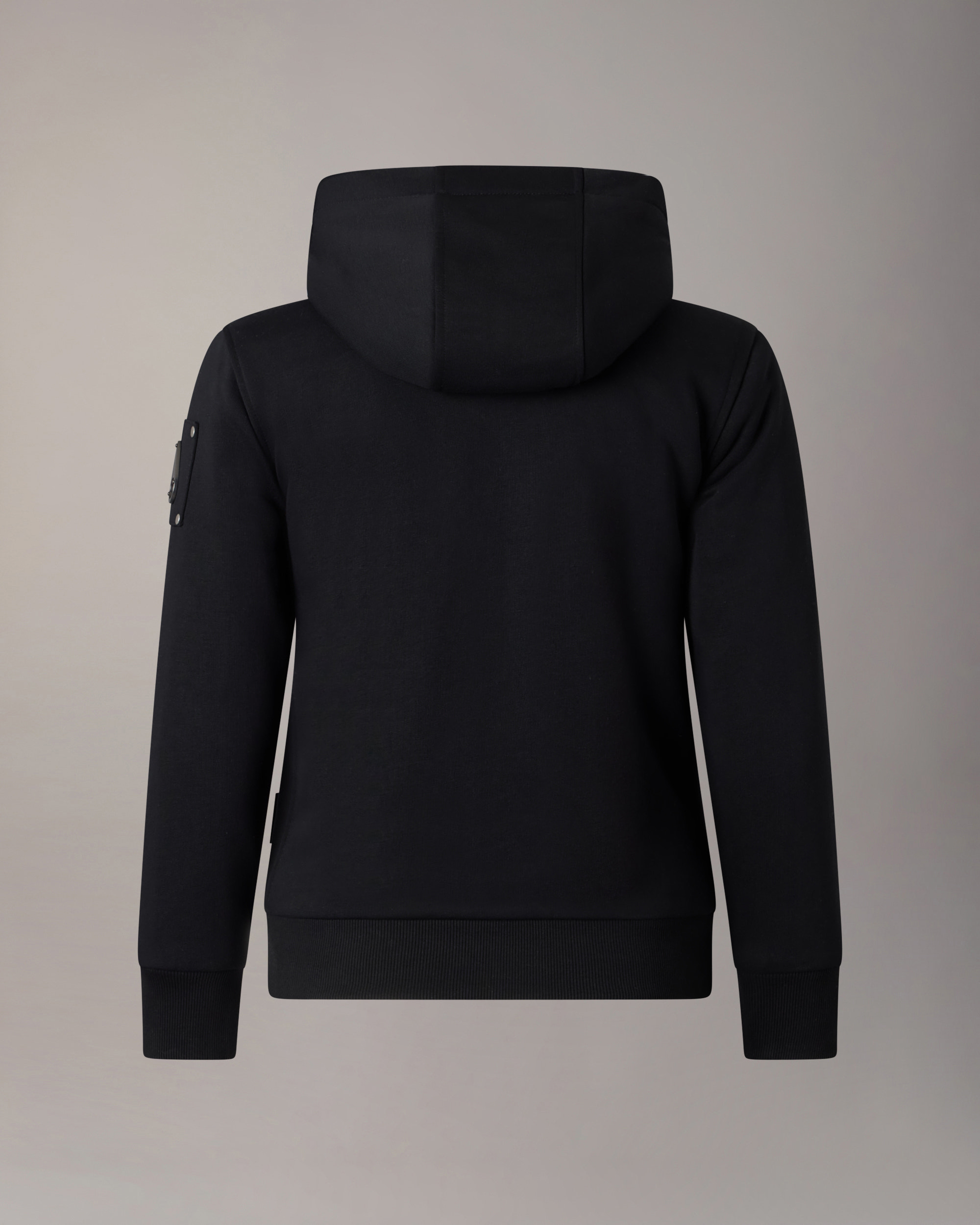 Moose Knuckles - M32US661 - Kids Classic Bunny Hoodie - KIDS - Black / Shiny Black - Detail9