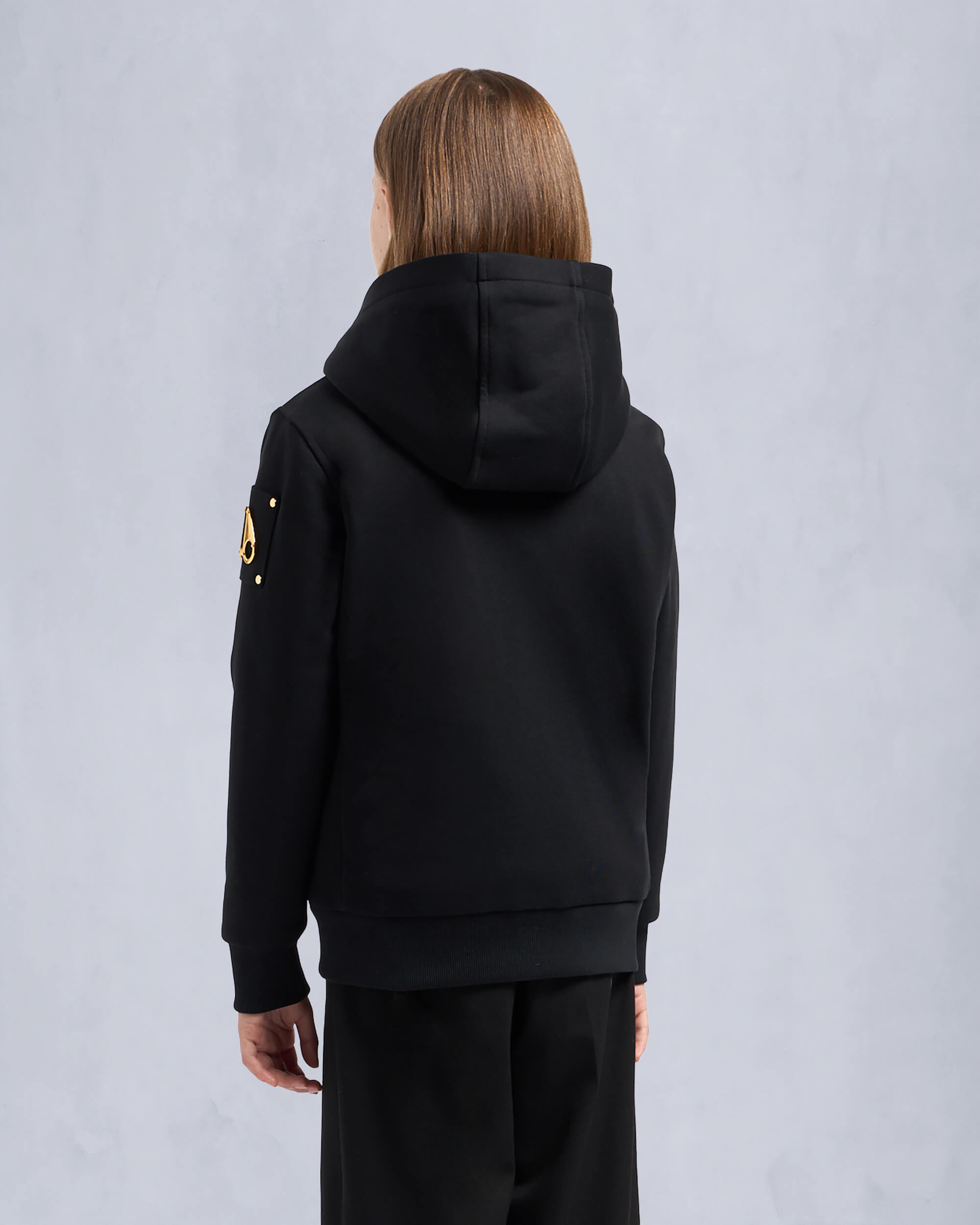 Moose Knuckles - M32US661G - Kids Unisex Gold Series Bunny - KIDS - Black - Back