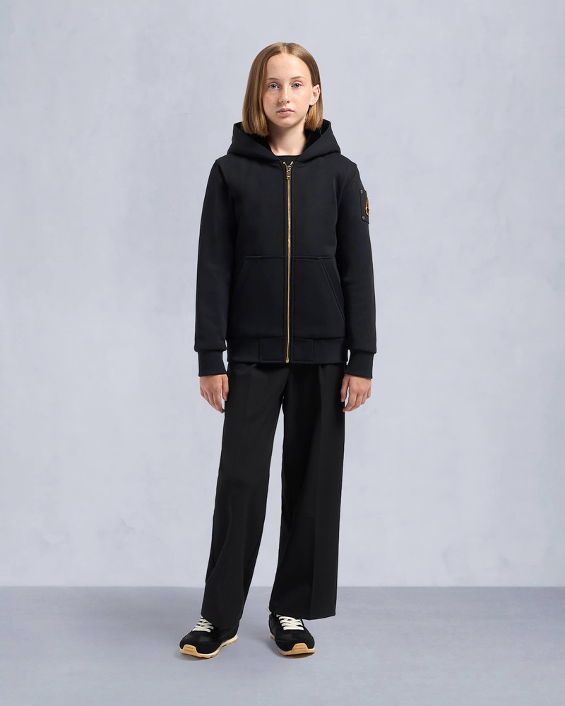 Moose Knuckles - M32US661G - Kids Unisex Gold Series Bunny - KIDS - Black - Front Category