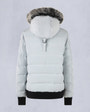 Moose Knuckles - M33LB015S - Onyx Ladriere Shearling Bomber Jacket - WOMENS - Grey birch / ice sgerling  - Detail2