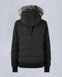Moose Knuckles - M33LB015S - Onyx Ladriere Shearling Bomber Jacket - WOMENS -  - Detail2