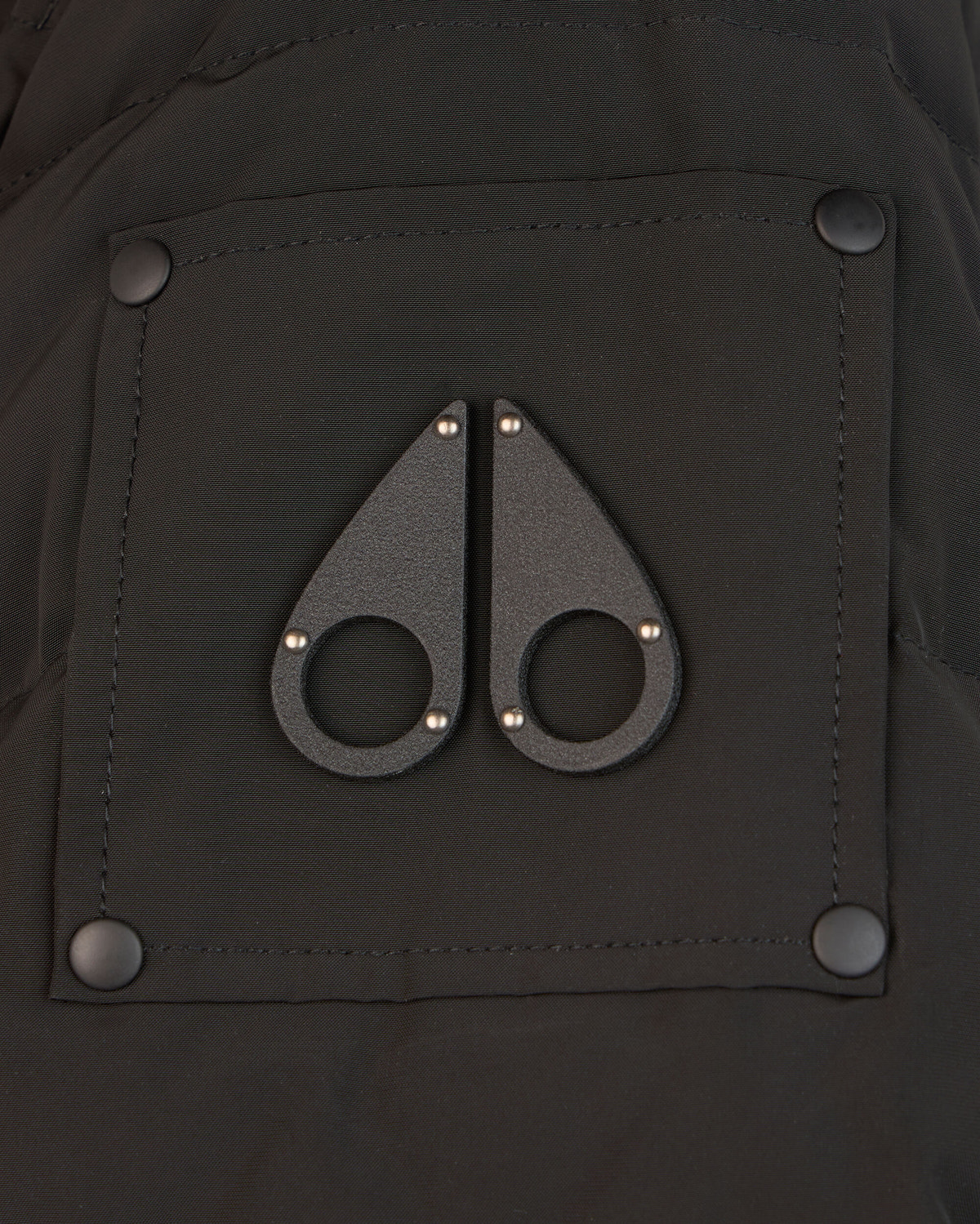 Moose Knuckles - M33LB015S - Onyx Ladriere Shearling Bomber Jacket - WOMENS - Black / Black Shearling - Detail1