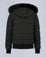 Moose Knuckles - M33LB015S - Onyx Ladriere Shearling Bomber Jacket - WOMENS - Black / Black Shearling - Detail2