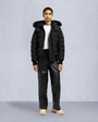 Moose Knuckles - M33LB015S - Onyx Ladriere Shearling Bomber Jacket - WOMENS - Black / Black Shearling - Front Category