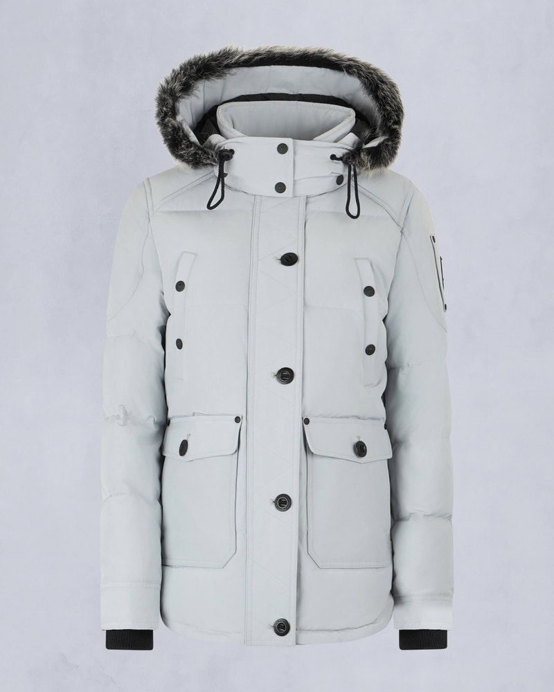 Moose Knuckles - M33LJ113S - Onyx Anguille Shearling Jacket - WOMENS -  - GM