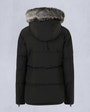 Moose Knuckles - M33LJ113S - Onyx Anguille Shearling Trim Jacket - WOMENS - Black / ice sherling  - Detail2