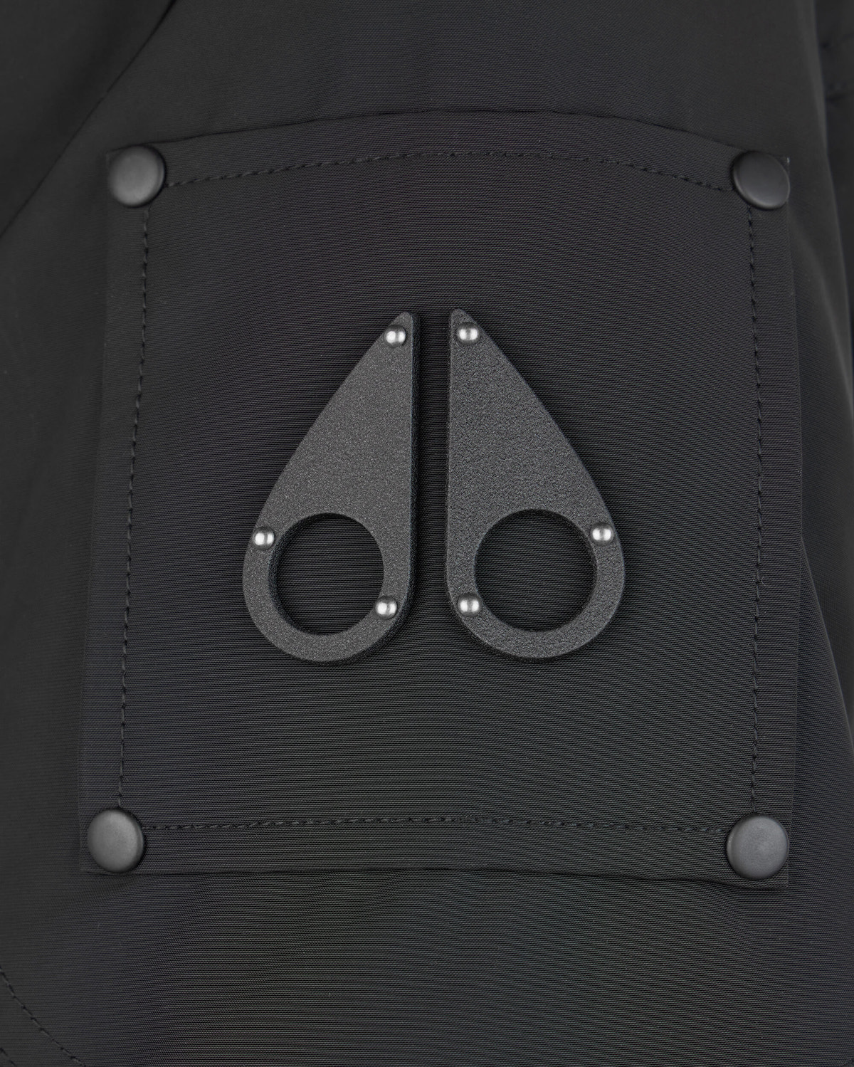 Moose Knuckles - M33LJ113S - Onyx Anguille Shearling Jacket - WOMENS - Black / Black Shearling - Detail1