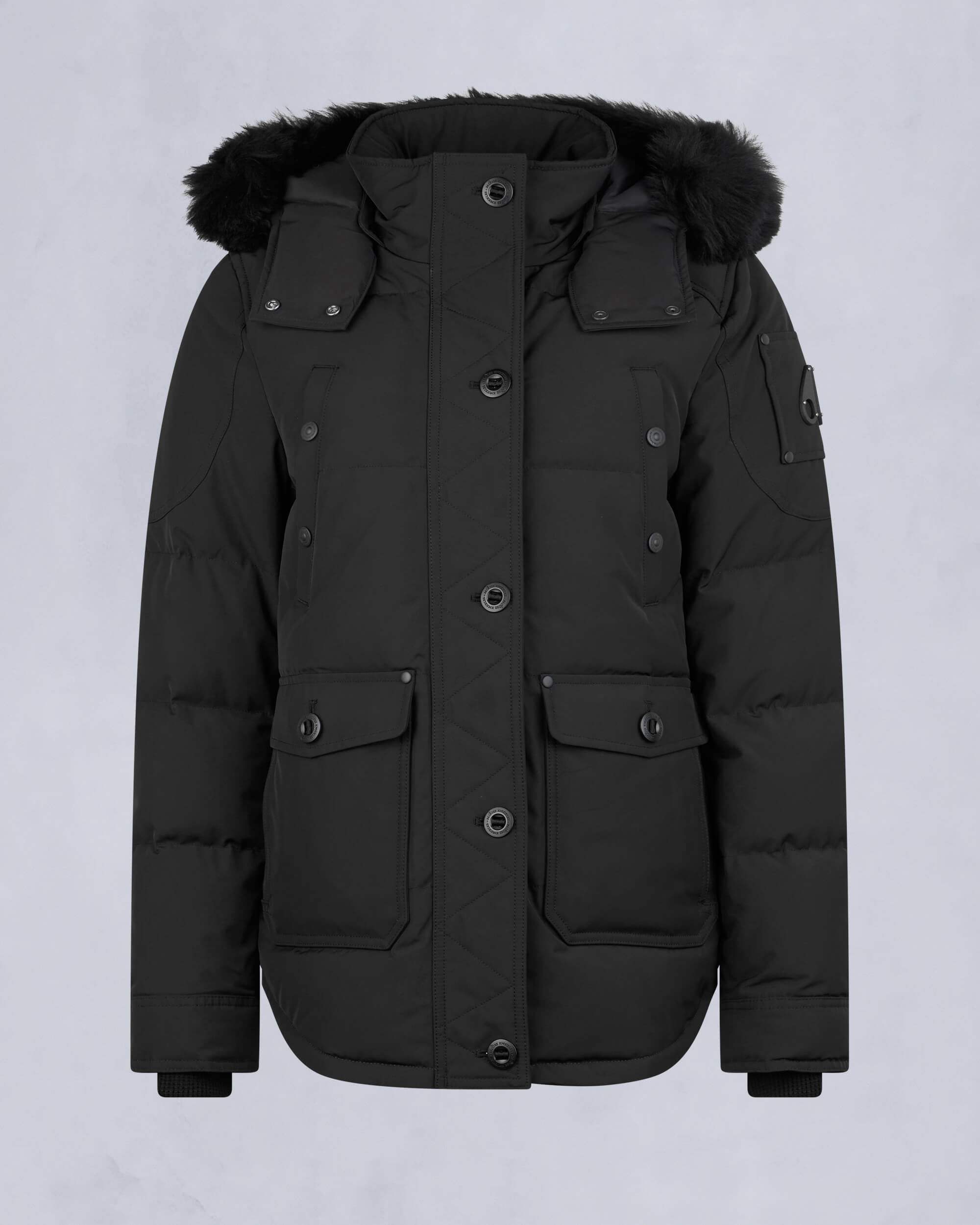 ダウンジャケット・コート MOOSE KNUCKLES FW24 JACKET WITH LOGO (M33LB015S 305) Moose Knuckles Jacket With Logo | italist