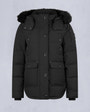 Moose Knuckles - M33LJ113S - Onyx Anguille Shearling Jacket - WOMENS - Black / Black Shearling - GM