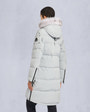 Moose Knuckles - M33LP211S - Onyx Shearling Causapscal Parka - WOMENS - Grey Birch /Natural - Back