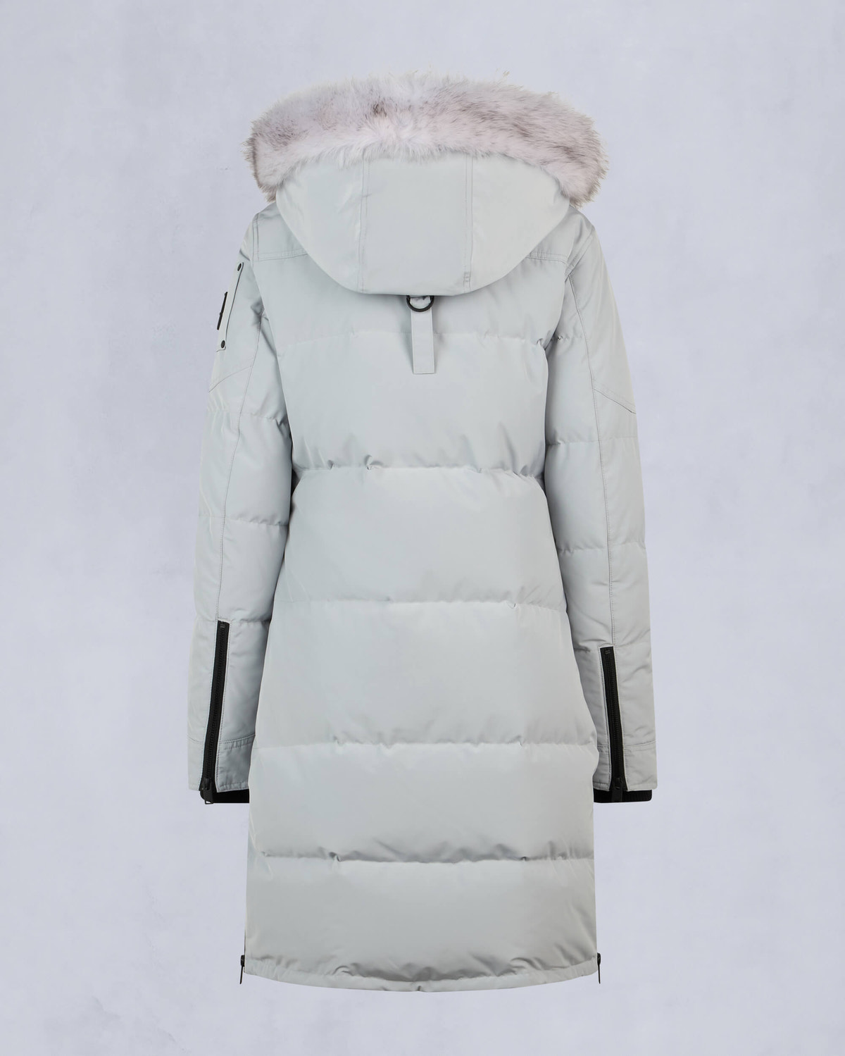 Moose Knuckles - M33LP211S - Onyx Shearling Causapscal Parka - WOMENS - Grey Birch /Natural - Detail2