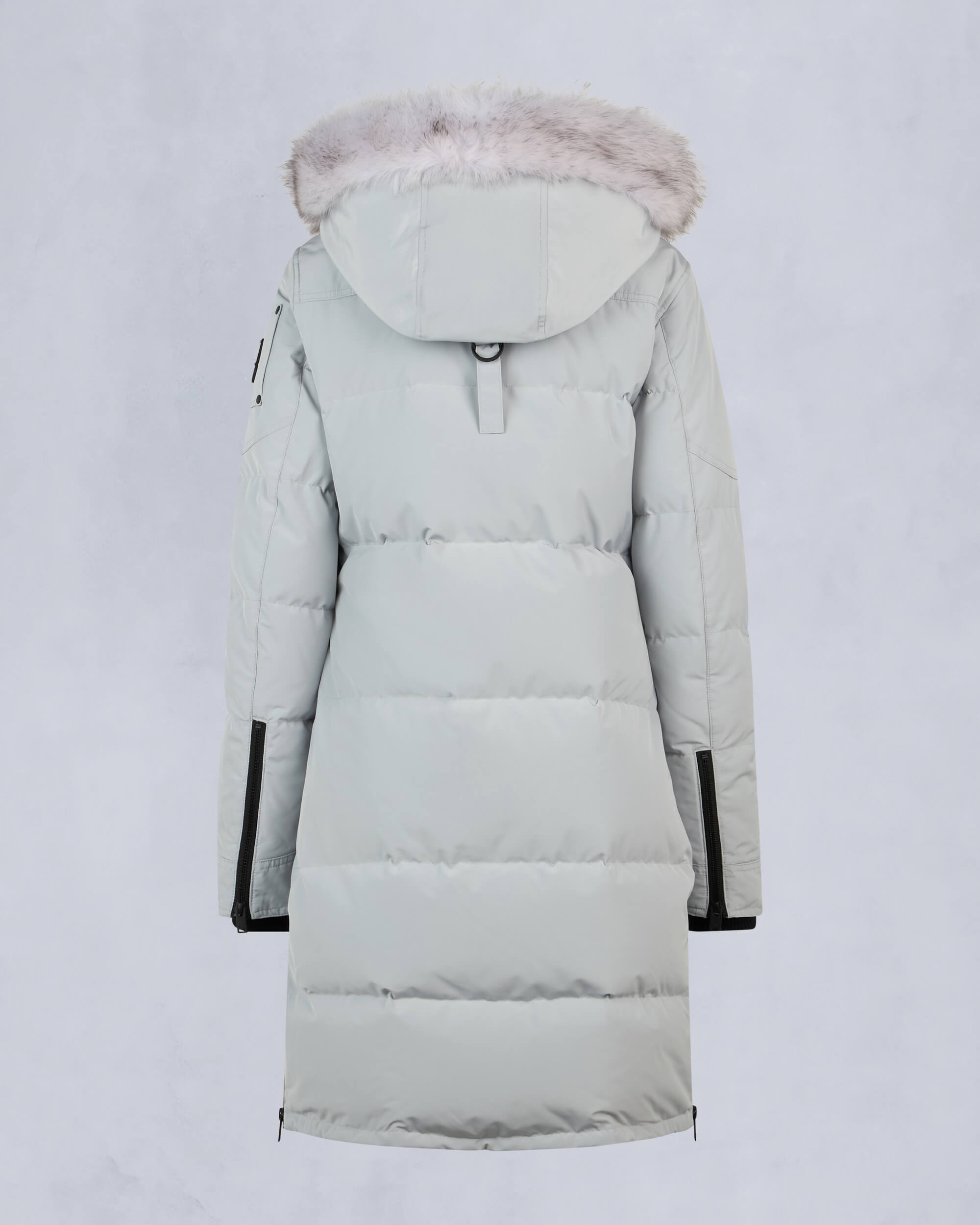 Moose Knuckles - M33LP211S - Onyx Shearling Causapscal Parka - WOMENS - Grey Birch /Natural - Detail2