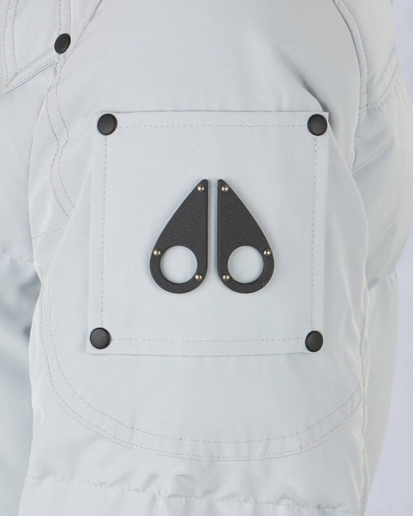 Moose Knuckles - M33LP211S - Onyx Shearling Causapscal Parka - WOMENS - Grey birch / ice sgerling  - Detail1