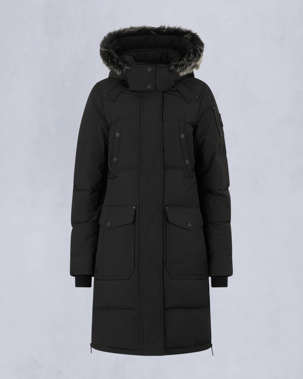 Moose Knuckles - M33LP211S - Onyx Shearling Causapscal Parka - WOMENS -  - GM